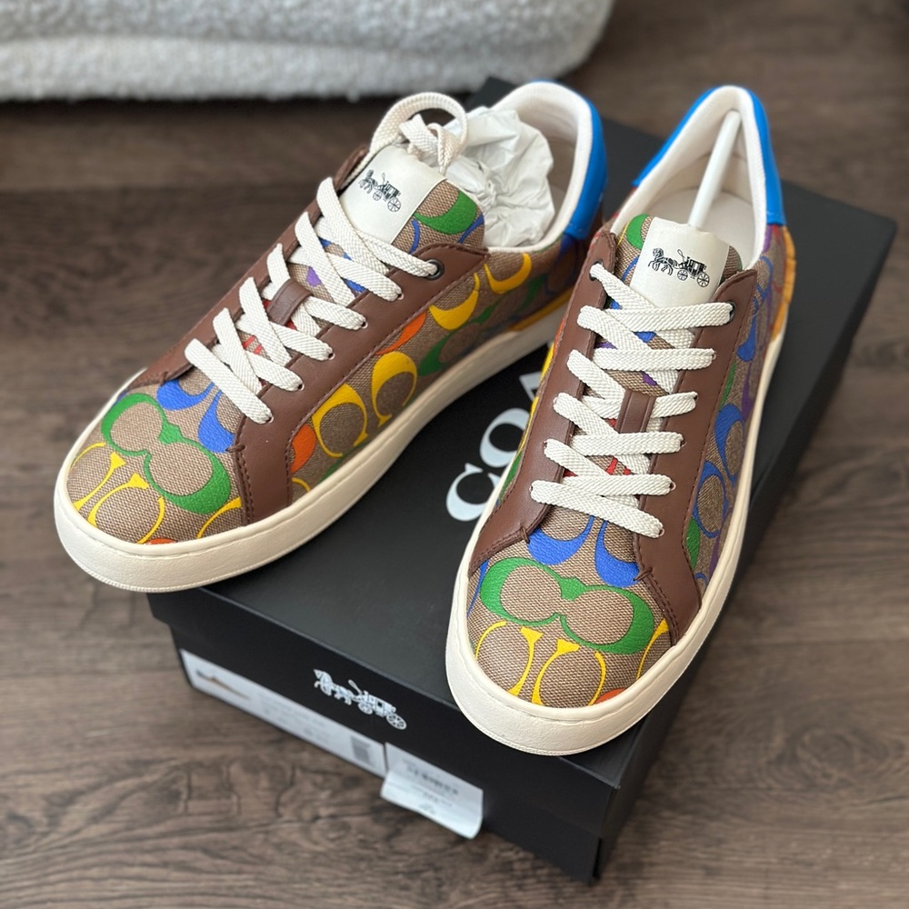 Coach Multicolor Signature Sneakers